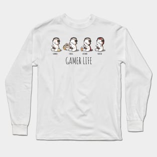 Gamer Life Funny Video Gamer Long Sleeve T-Shirt